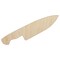 Chef Knife for Cooking Unfinished Wood Shape Piece Cutout for DIY Craft Projects